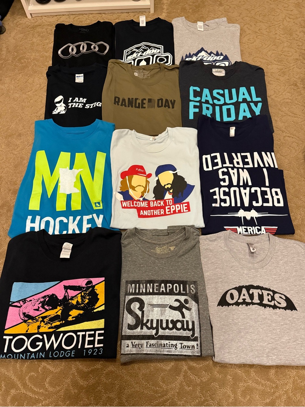 Large Men’s T-shirts